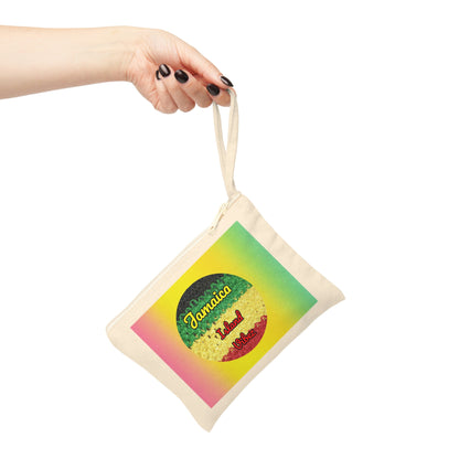 IslandVibez/Cotton Zipper Pouch