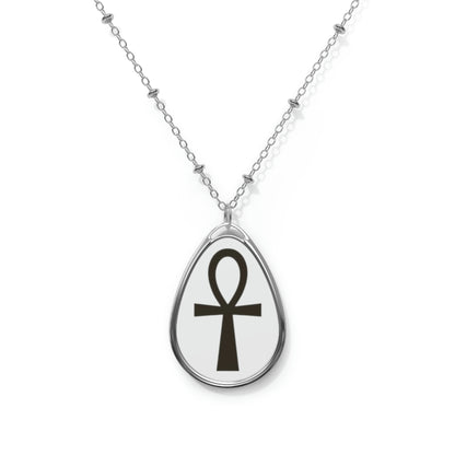 Ankh/Oval Necklace