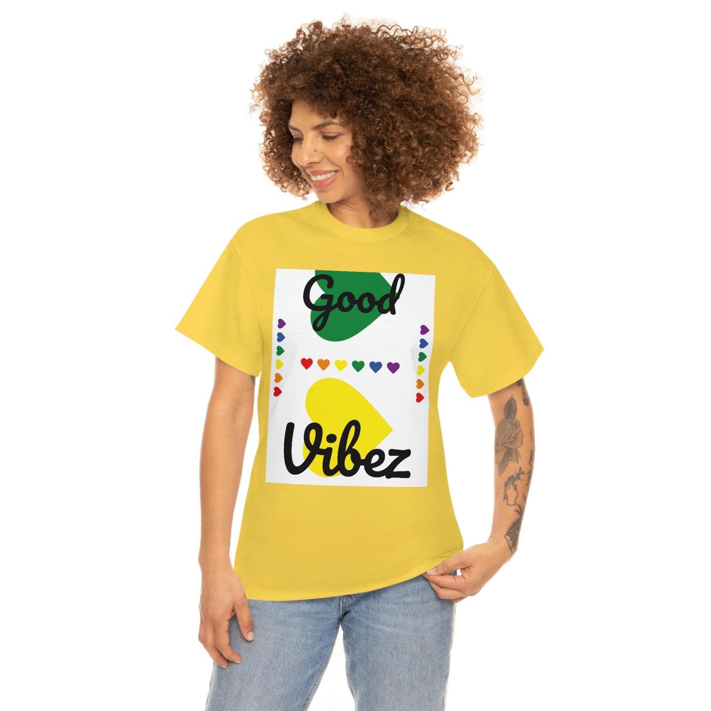 Good+Vibez/Unisex Heavy Cotton Tee