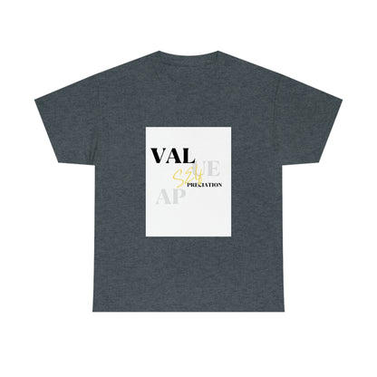 SelfValue/Unisex Heavy Cotton Tee