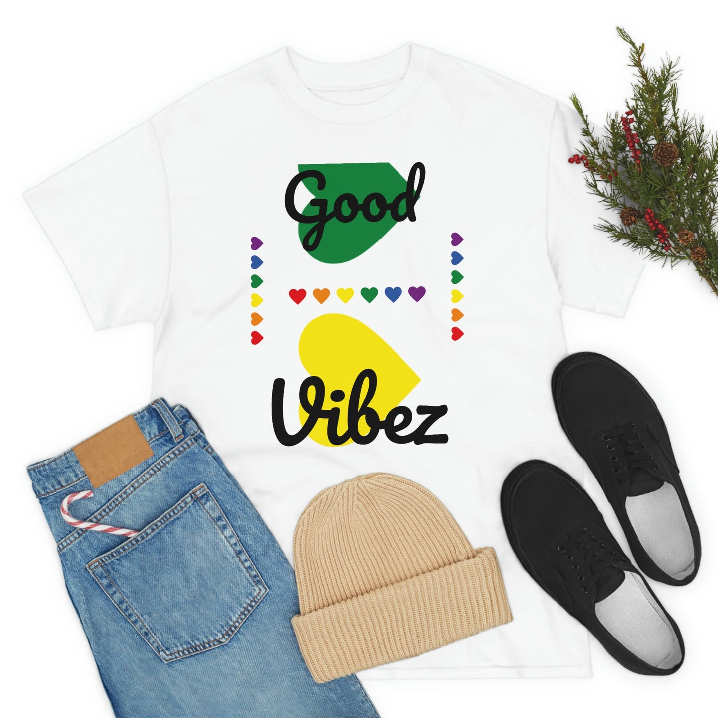 Good+Vibez/Unisex Heavy Cotton Tee