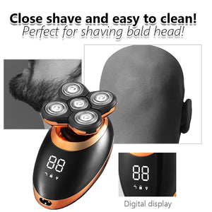 LCD Display Electric Shaver