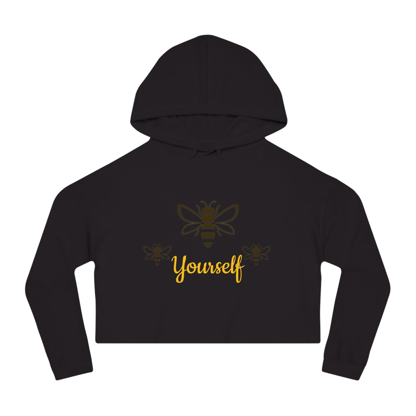 Bee/Women’s Cropped Hooded Sweatshirt